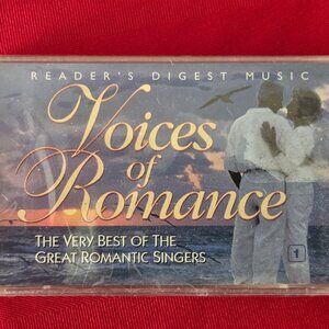 2003 READER'S DIGEST, VOICES OF ROMANCE CASSETTE, STILL SEALED!!!